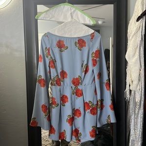 Backless Urban Outfitters Romper